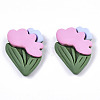Opaque Resin Cabochons CRES-N022-118-2