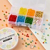 DIY Colorful Transparent Beads Bracelet Making Kit DIY-YW0005-45-4