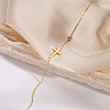 Stainless Steel Cross Pendant Necklace MB5572-1-4