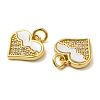 925 Sterling Silver Micro Pave Cubic Zirconia Charms STER-I010-09G-2