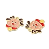 Christmas Alloy Enamel Pendants ENAM-D050-13D-02G-2