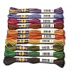 10Bundles 10 Colors Hand-woven Embroidery Cotton Threads PW-WG2F614-02-1