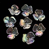 AB Color Plated Acrylic Beads OACR-G034-03K-1