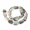 Natural Lotilite Quartz Beads Strands G-O173-081-2