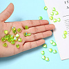 100Pcs Eco-Friendly Transparent Acrylic Beads TACR-YW0001-07G-8