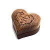 Heart Wooden Ring Storage Boxes PW-WG86876-01-2