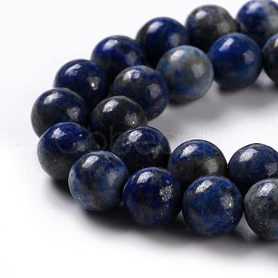 Natural Lapis Lazuli Beads Strands G-A163-07-8mm-1