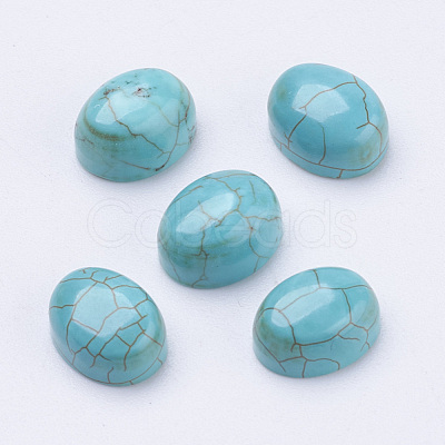 Turquoise Cabochons X-G-H1554-10x8x4-1