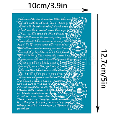 Silk Screen Printing Stencil DIY-WH0341-133-1