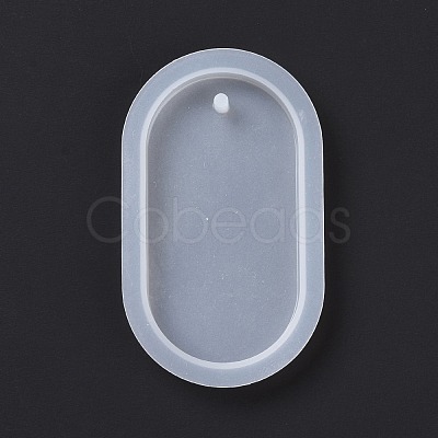 Oval Pendant Food Grade Silicone Molds DIY-D074-10-1