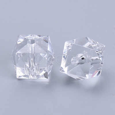 Transparent Acrylic Beads TACR-Q259-18mm-V01-1