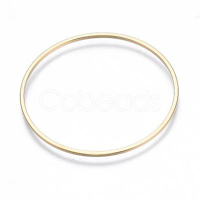 Brass Linking Rings KK-S327-06KC-35mm-1