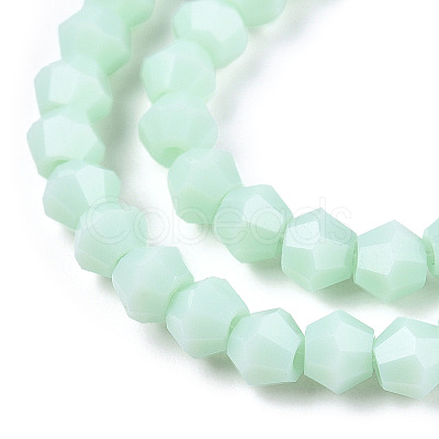 Opaque Solid Color Imitation Jade Glass Beads Strands EGLA-A039-P2mm-D20-1