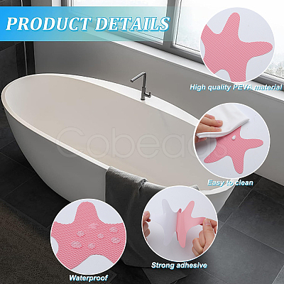 Gorgecraft 20Pcs PEVA Bathtub Non-Slip Stickers FIND-GF0008-92-1