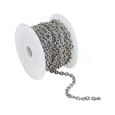 304 Stainless Steel Cable Chains CHS-CJ0001-13-1