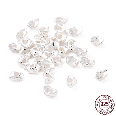 925 Sterling Silver Beads STER-D035-06S-1