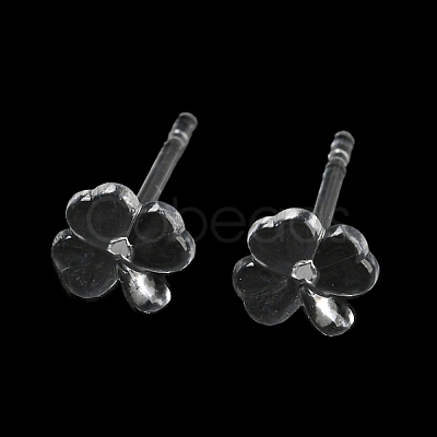 Resin Stud Earring Findings X1-FIND-H046-13-1