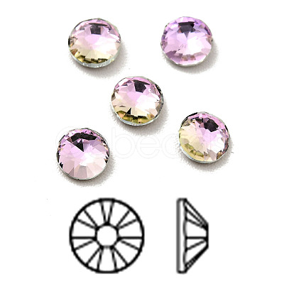 K9 Glass Rhinestone Cabochons RGLA-F074-A-1