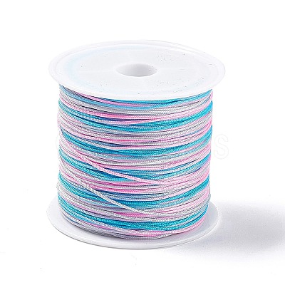 50M Segment Dyed Nylon Chinese Knotting Cord NWIR-A008-02G-1