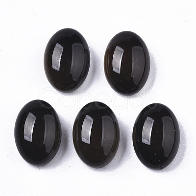 Translucent Glass Cabochons GLAA-T023-02D-1