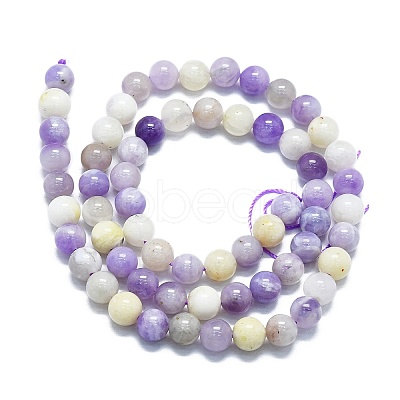 Natural Purple Opal Beads Strands G-K245-A07-D02-1