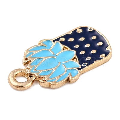 Alloy Enamel Pendants ENAM-WH0070-57LG-RS-1