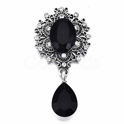 Alloy Flat Back Cabochons RB-S063-D01-1