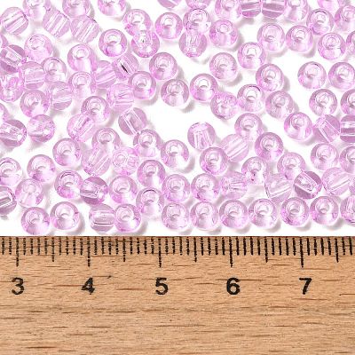 Transparent Colours Glass Seed Beads SEED-P007-02A-07-1