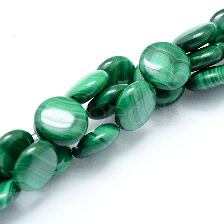 Natural Malachite Beads Strands G-D0011-06-12mm-1