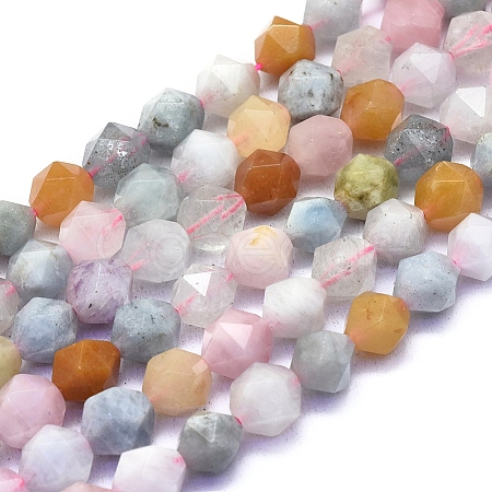 Natural Morganite Beads Strands G-L552O-02-10mm-1