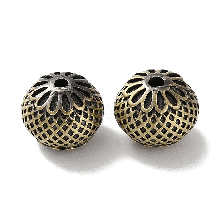 Tibetan Style Brass Beads KK-M284-46AB-1