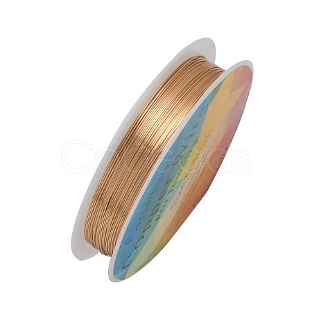 Round Copper Jewelry Wire CWIR-CW0.4mm-26-1