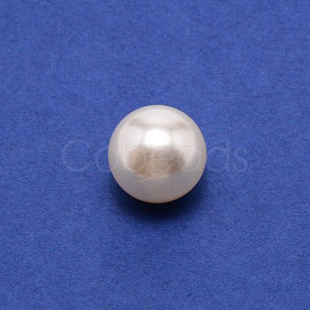 Olycraft Plastic Imitation Pearl Beads OACR-WH0031-01-1