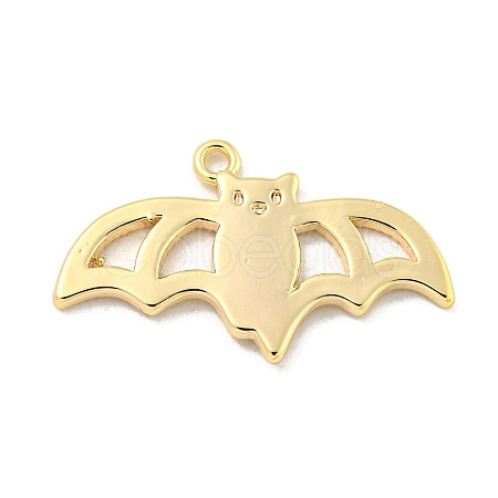 Halloween Themed Brass Pendants KK-L211-012G-04-1