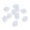 Imitation Jelly Glass Pendants, Petal, WhiteSmoke, 13x9x5mm, Hole: 1mm