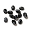 Natural Snowflake Obsidian Cabochons, Oval, 7x5x2~3mm