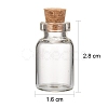 Glass Jar Bead Containers X-CON-Q016-3