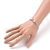 Tarnish Resistant Women' s Fashionable 304 Stainless Steel Cuban Link Chain Bracelets X-BJEW-JB05657-01-5