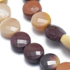 Natural Mookaite Beads Strands G-D0003-A76-3