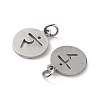 304 Stainless Steel Charms STAS-Q201-T449P-2
