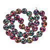 Electroplate Non-magnetic Synthetic Hematite Beads Strands G-N0322-03G-3
