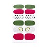 Avocados & Strawberries & Flowers Full Cover Nail Art Stickers MRMJ-T109-WSZ483-1