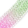 Transparent Glass Beads Strands GLAA-L045-02A-05-2