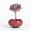 Natural Amethyst Chips Tree Display Decorations PW23051680057-1