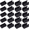 Gorgecraft 40Pcs 4 Style Plastic Non-slip U Shaped Chair Foot Protectors KY-GF0001-37A-1