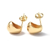 Brass Stud Earring Findings KK-B063-16G-2