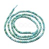 Natural HuBei Turquoise Beads Strands G-G792-38-2