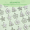 DICOSMETIC 100Pcs 5 Style 304 & 201 Stainless Steel Pendants STAS-DC0012-76-3