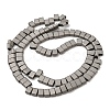 Electroplated Non-magnetic Synthetic Hematite Beads Strands G-C106-B01-11B-2