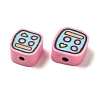 Phone Shape Polymer Clay Beads CLAY-Z003-01A-2